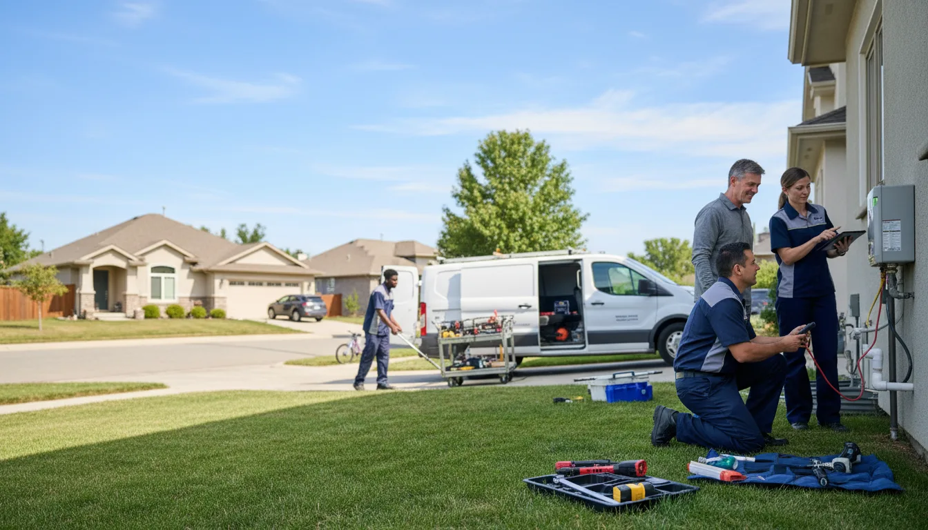 Tankless water heater service in Shavertown, PA